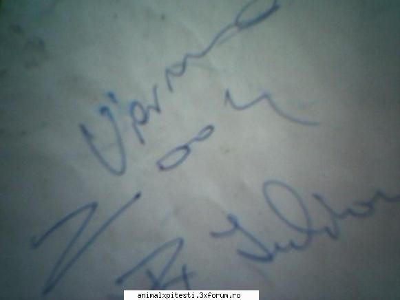Parerea voastra despre Vierme... - ce frumos ai scris ia sa pun si eu autografu meu - Vierme